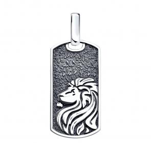 Подвеска из черненого серебра SOKOLOV 95030247 фото