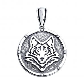 Подвеска из черненого серебра SOKOLOV 95030251 фото