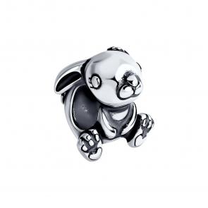 Подвеска-шарм из черненого серебра SOKOLOV 95030262 фото