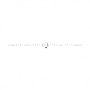 Браслет из черненого серебра SOKOLOV с фианитом 95050030 фото