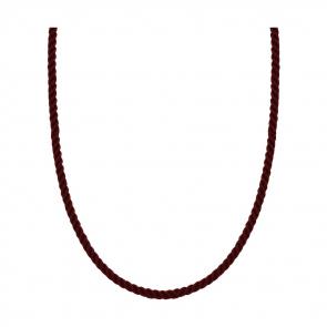 Текстильный шнурок с замком из золочёного серебра SOKOLOV 95080007 фото