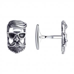 Серебряные запонки SOKOLOV 95160011 фото