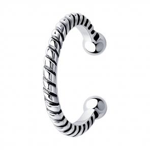 Одиночная серьга из серебра SOKOLOV 95170011 фото