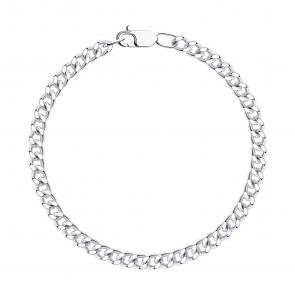 Серебряный браслет плетение Панцирное SOKOLOV 965021206 фото