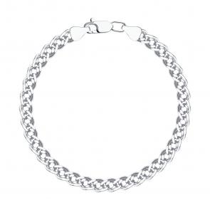 Серебряный браслет плетение Нонна SOKOLOV 965060802 фото