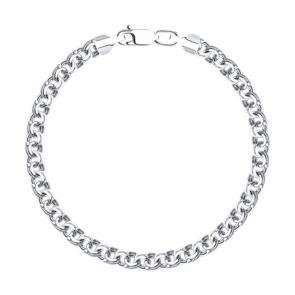 Серебряный браслет плетение Бисмарк SOKOLOV 965140804-3 фото