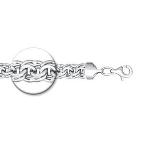 Серебряный браслет плетение Бисмарк SOKOLOV 965141804 фото