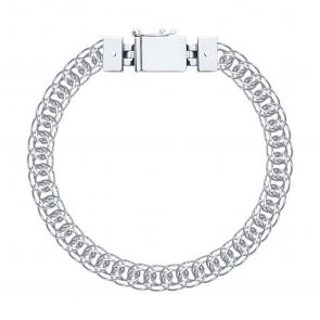 Серебряный браслет плетение Скорпион SOKOLOV 965300602-7 фото