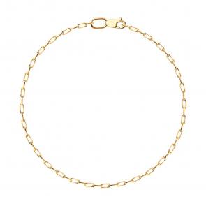 Браслет плетение Якорное из золочёного серебра SOKOLOV 985200504 фото