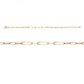 Золотой браслет КЮЗ Del'ta с фианитом D0153616 фото