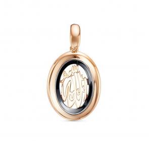 Золотая подвеска КЮЗ Del'ta D0302660 фото