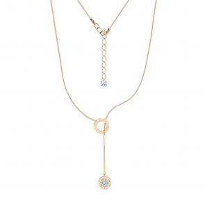 Золотое колье КЮЗ Del'ta с фианитом D0705715 фото
