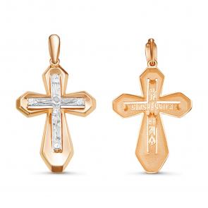 Золотая подвеска КЮЗ Del'ta D080547 фото