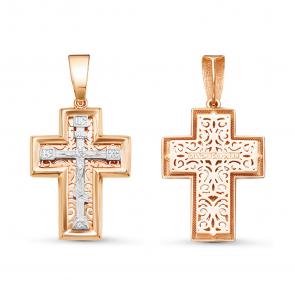 Золотая подвеска КЮЗ Del'ta D080586 фото