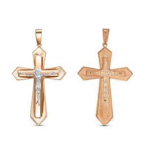 Золотая подвеска КЮЗ Del'ta D080815 фото