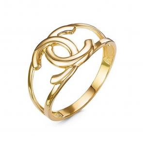 Кольцо из лимонного золота КЮЗ Del'ta Dл2104647 фото