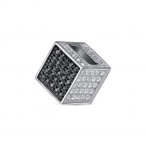 Серебряная подвеска КЮЗ Del'ta с фианитом Dс0307037 фото