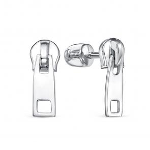 Серебряные серьги КЮЗ Del'ta Dс0504491 фото