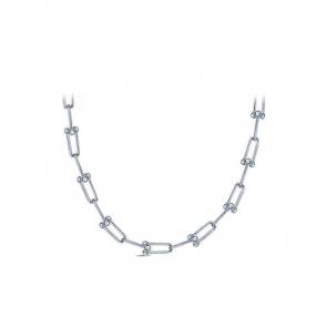 Серебряное колье КЮЗ Del'ta с фианитом Dс0703691 фото