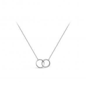 Серебряное колье КЮЗ Del'ta с фианитом Dс071142-к фото