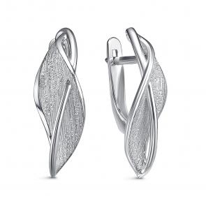 Серебряные серьги КЮЗ Del'ta Dс1202001 фото