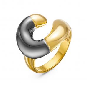 Кольцо из лимонного серебра КЮЗ Del'ta Dс211563пзж фото