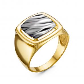 Кольцо из лимонного серебра КЮЗ Del'ta Dс211979пзж фото