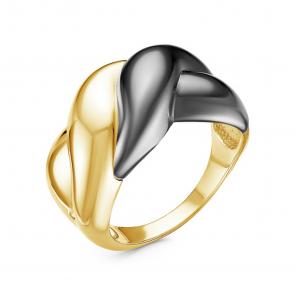 Кольцо из лимонного серебра КЮЗ Del'ta Dс212136пзж фото