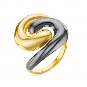 Кольцо из лимонного серебра КЮЗ Del'ta Dс212277пзж фото