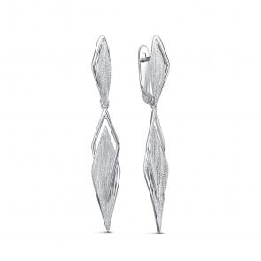 Серебряные серьги КЮЗ Del'ta Dс2202080 фото