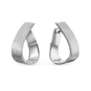 Серебряные серьги КЮЗ Del'ta Dс223313 фото