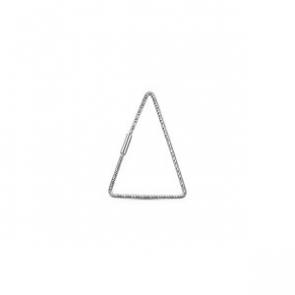 Одиночная серьга из серебра КЮЗ Del'ta Dс520131-30 фото