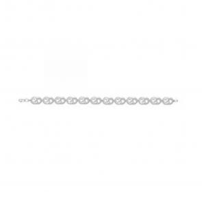 Серебряный браслет КЮЗ Del'ta Dс770087 фото