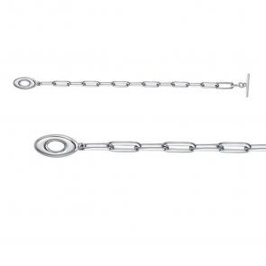 Серебряный браслет КЮЗ Del'ta Dс7703360 фото