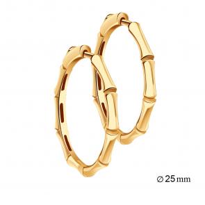 Золотые серьги Grant с бриллиантом GR0677684 фото