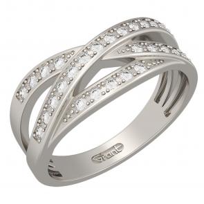 Кольцо из белого золота Grant с бриллиантом GR5101164 фото