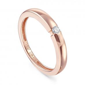 Золотое кольцо KABAROVSKY с бриллиантом K1-0055-1000 фото