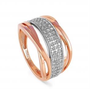 Золотое кольцо KABAROVSKY с бриллиантом K1-0199-1000 фото