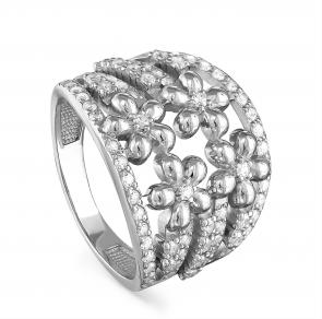 Серебряное кольцо KABAROVSKY с фианитом K1-036-7900 фото