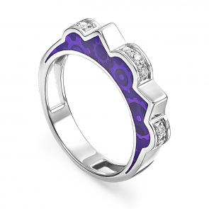 Серебряное кольцо KABAROVSKY с фианитом K1-041-7901 фото