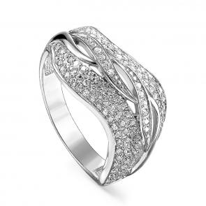 Серебряное кольцо KABAROVSKY с фианитом K1-045-7900 фото