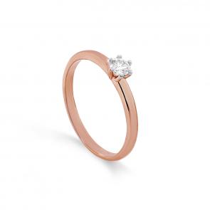 Золотое кольцо KABAROVSKY с бриллиантом K1-0584-1000 фото
