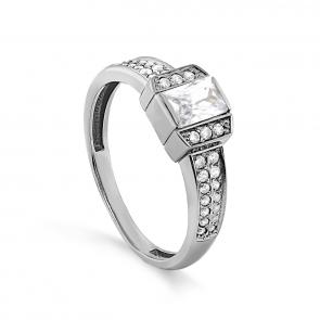Серебряное кольцо KABAROVSKY с фианитом K1-152-7900 фото