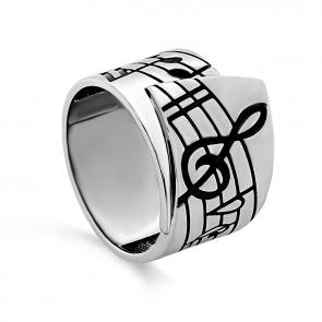 Серебряное кольцо KABAROVSKY с керамикой K1-202-0089 фото