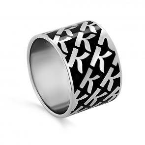 Серебряное кольцо KABAROVSKY с эмалью K1-206-0002 фото