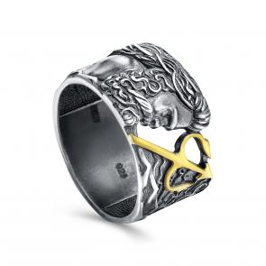 Кольцо из черненого серебра KABAROVSKY K1-246-0078 фото