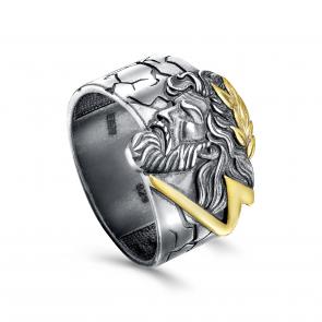 Кольцо из черненого серебра KABAROVSKY K1-247-0078 фото