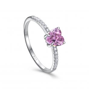 Серебряное кольцо KABAROVSKY с фианитом и бриллианитом K1-255-11400 фото