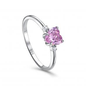 Серебряное кольцо KABAROVSKY с фианитом и бриллианитом K1-256-11400 фото