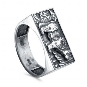 Кольцо из черненого серебра KABAROVSKY K1-260-0083 фото